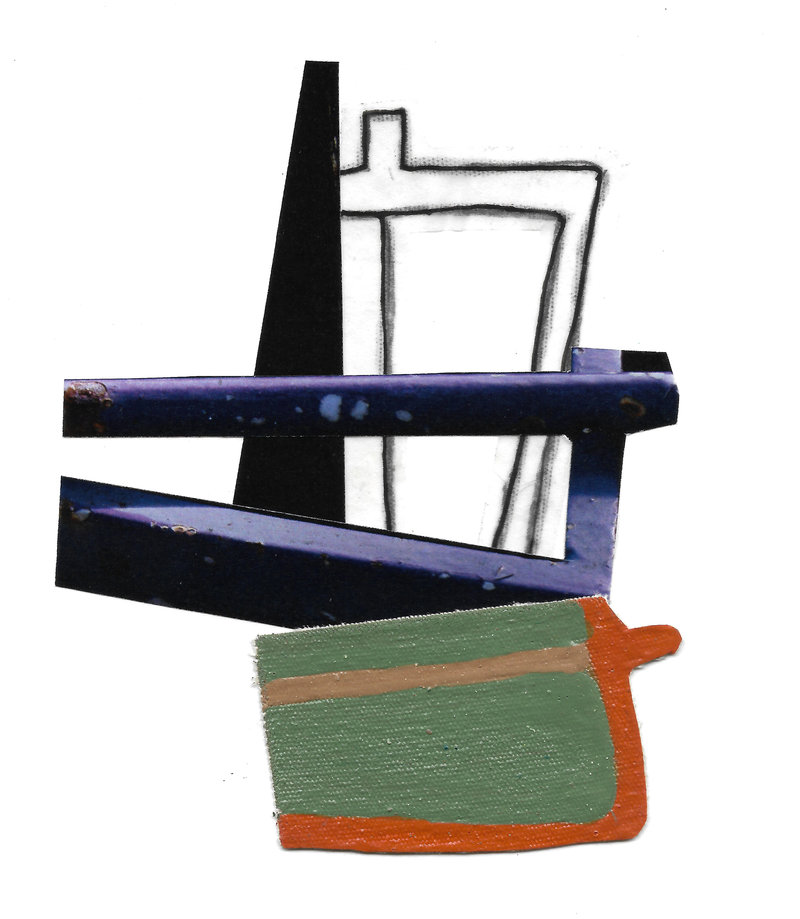 ABÎME 8, 18cm x 24cm, 2023 Technique mixte