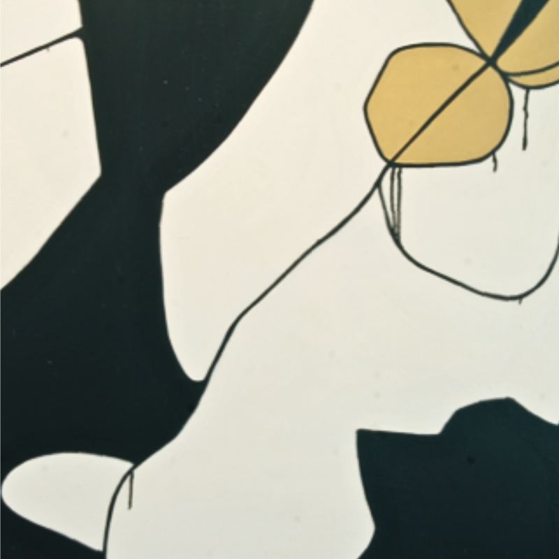 Sans titre, acrylique sur toile, 2016